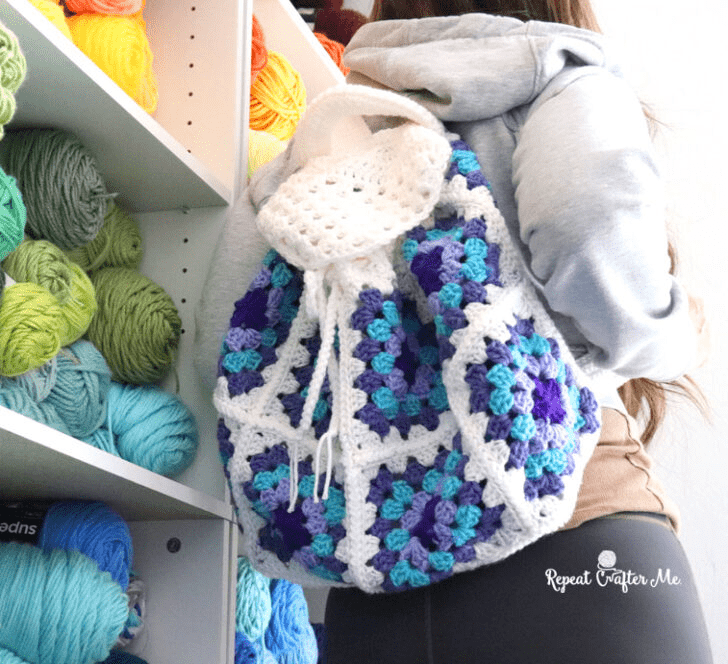 free crochet backpack patterns