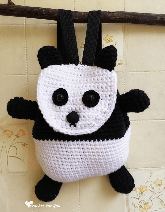 free crochet animal backpack patterns