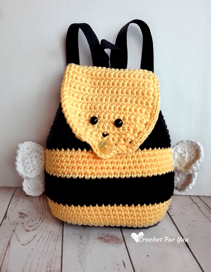 free crochet animal backpack patterns