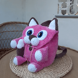 free crochet animal backpack patterns