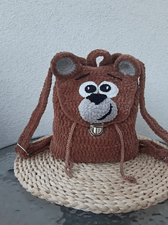 free crochet animal backpack patterns