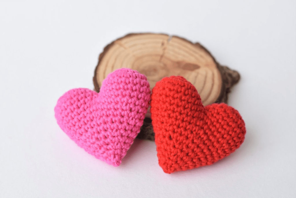 free crochet heart patterns