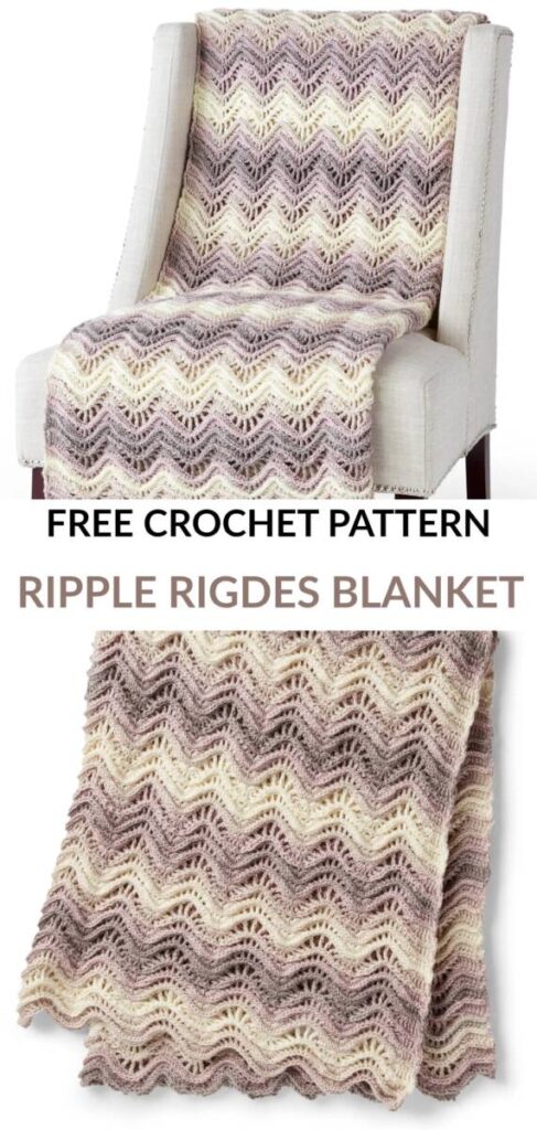 Free Crochet Blanket Pattern Pinterest 