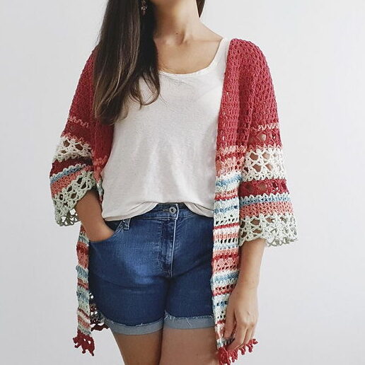 Free Crochet Kimono Pattern 