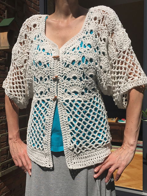 Free Crochet Kimono Pattern 