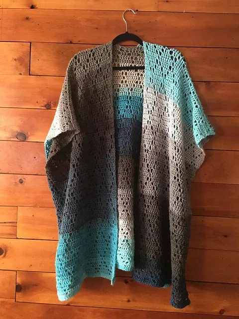 Free Crochet Kimono Pattern 