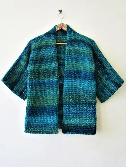 Free Crochet Kimono Pattern 