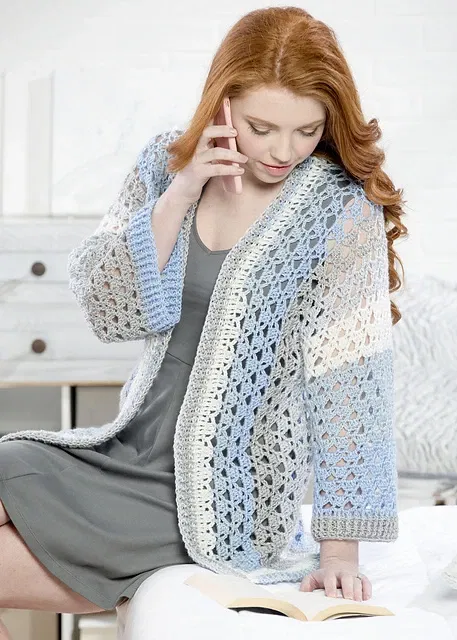 Free Crochet Kimono Pattern 