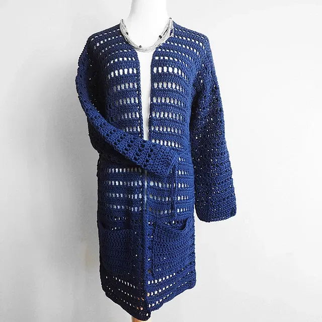 Free Crochet Kimono Pattern 