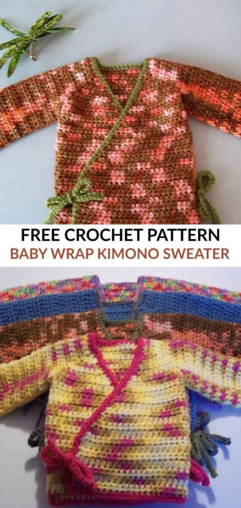 Free Crochet Kimono Pattern Pinterest 