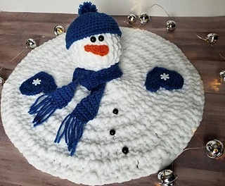 free crochet snowman patterns