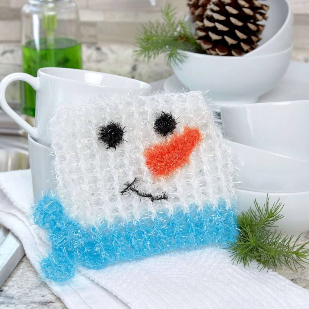 free crochet snowman pattern