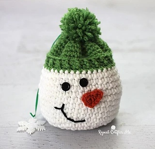 free crochet snowman patterns