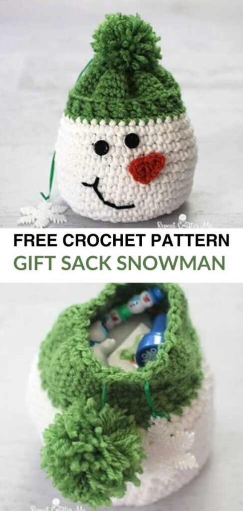 free crochet snowman patterns Pinterest