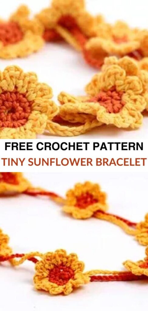 Free crochet sunflower patterns Pinterest