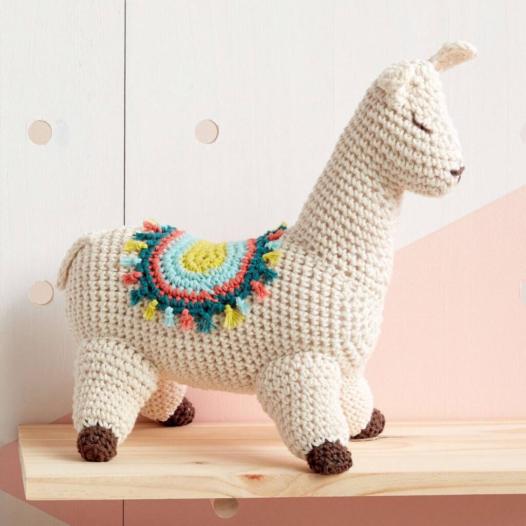 Free Crochet Baby Lovey Llama Patterns Pinterest