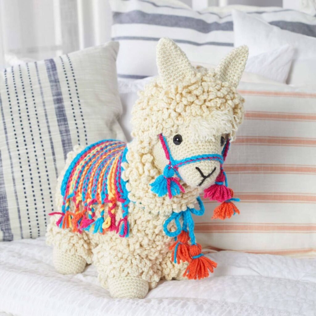 Free Crochet Baby Lovey Llama Patterns Pinterest