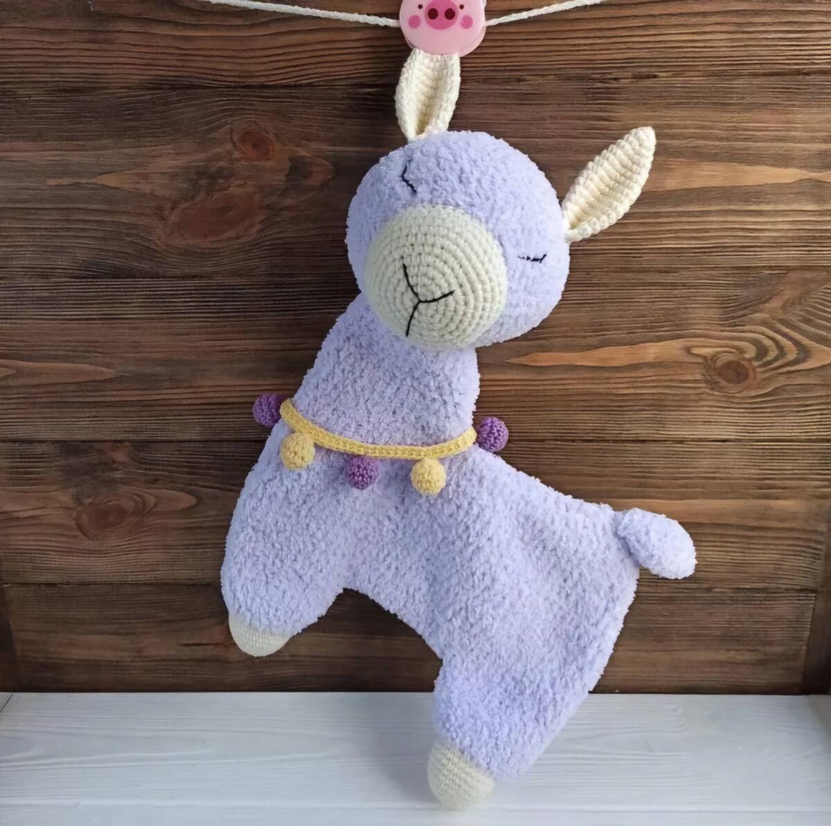 Free Crochet Baby Lovey Llama Patterns Pinterest