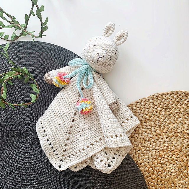Free Crochet Baby Lovey Llama Patterns Pinterest