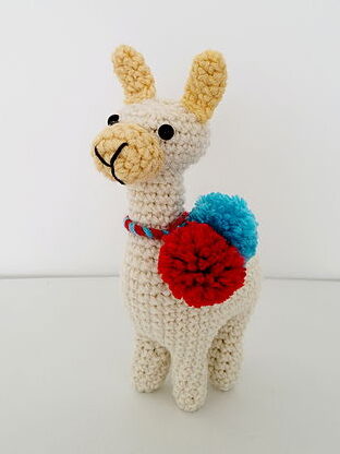 Free Crochet Baby Lovey Llama Patterns Pinterest