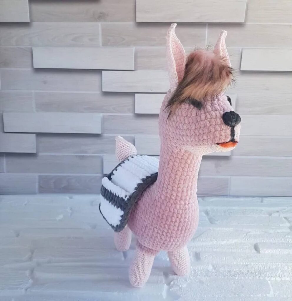 Free Crochet Baby Lovey Llama Patterns