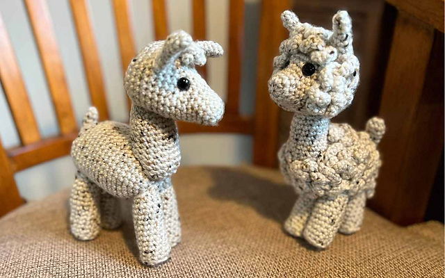 Free Crochet Baby Lovey Llama Patterns