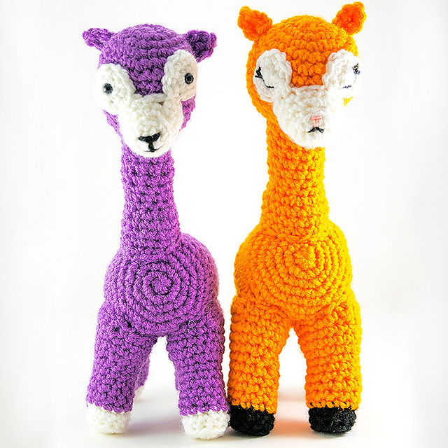 Free Crochet Baby Lovey Llama Patterns
