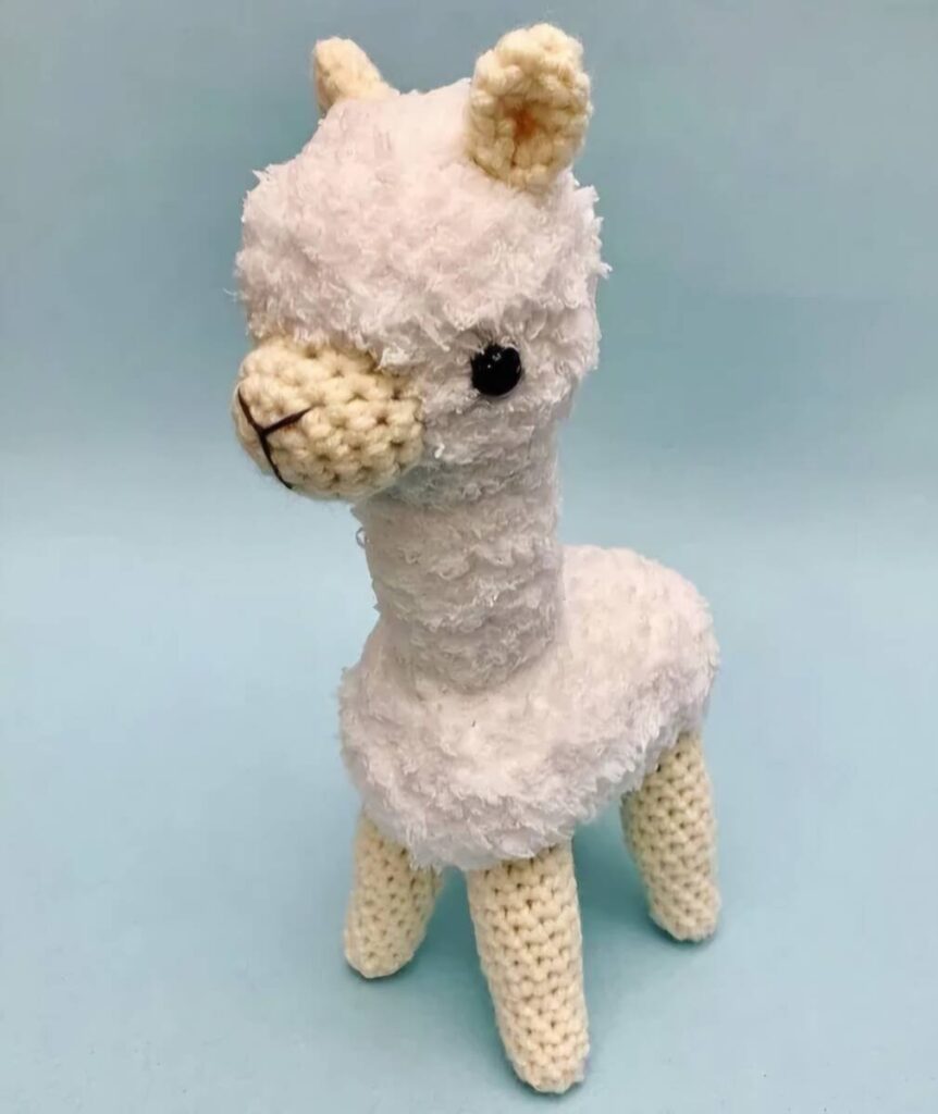 Free Crochet Baby Lovey Llama Patterns