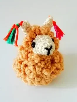Free Crochet Baby Lovey Llama Patterns