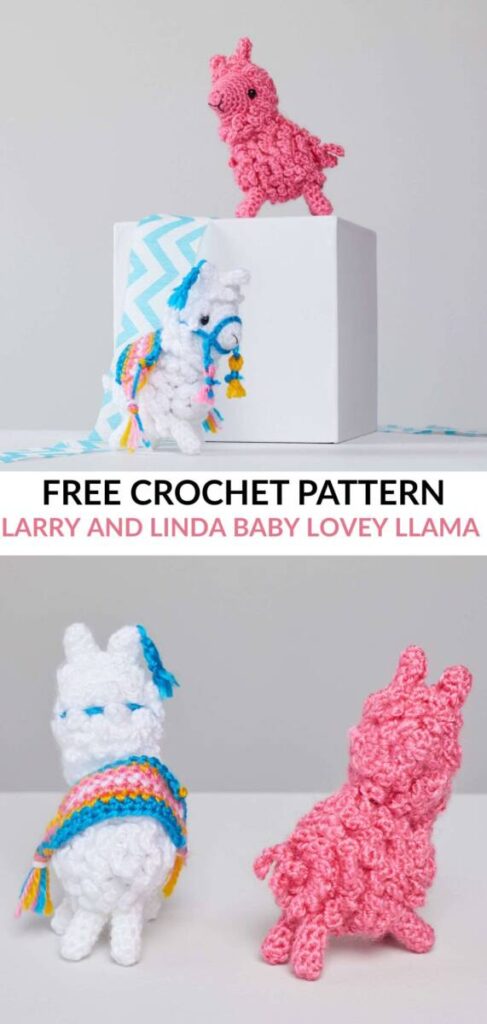 Free Crochet Baby Lovey Llama Patterns Pinterest