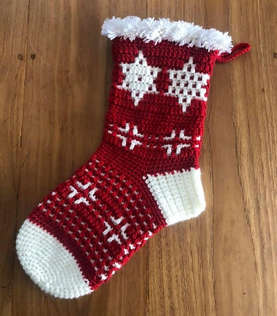 Free Crochet Christmas Stocking Patterns 