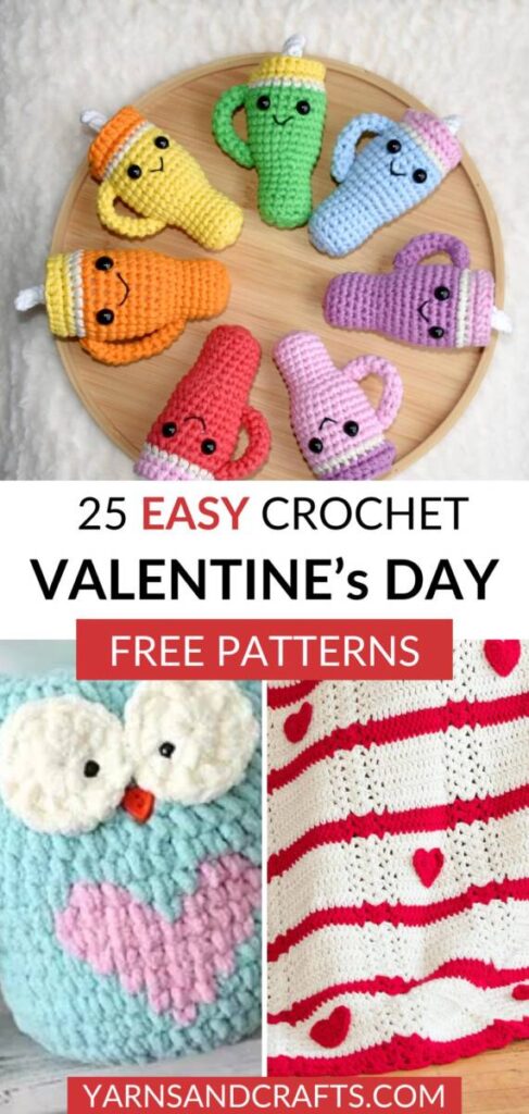 Free Valentine's Day Crochet Patterns Pinterest
