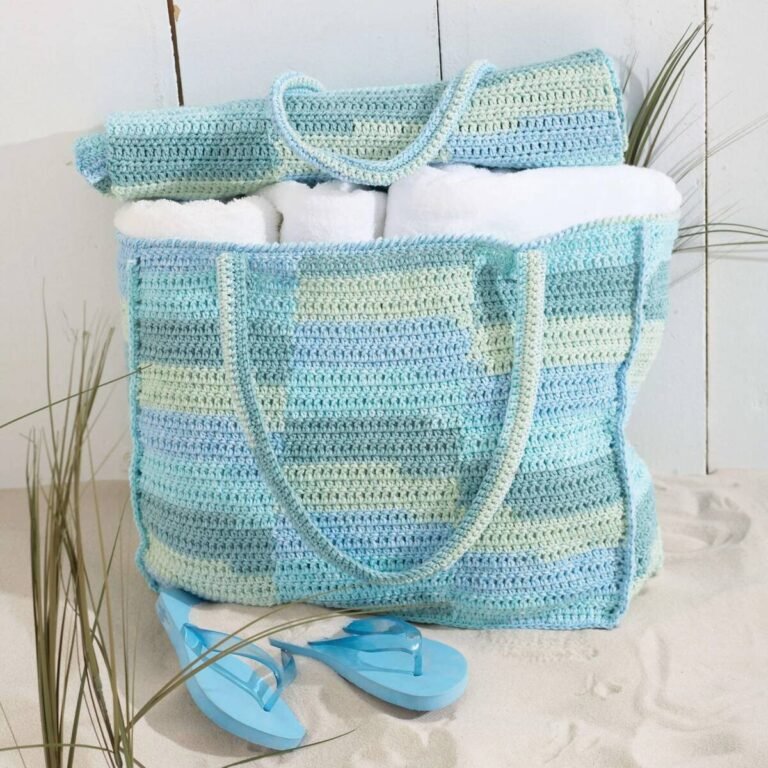 25 Free and Easy Crochet Beach Bag Patterns | Yarns and Crafts