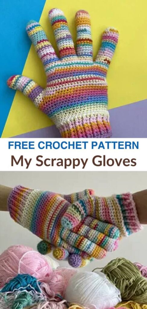 free crochet glove patterns Pinterest