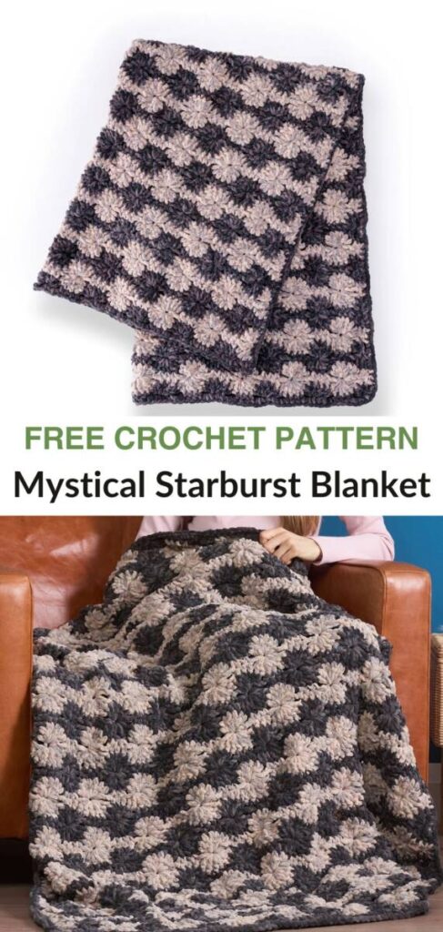 free crochet starburst pattern