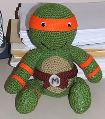 Free crochet turtle pattern