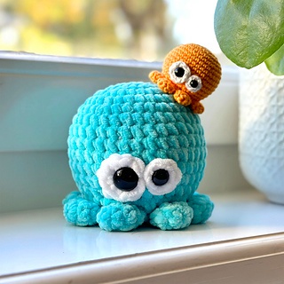 Free Crochet No-Sew Amigurumi Pattern