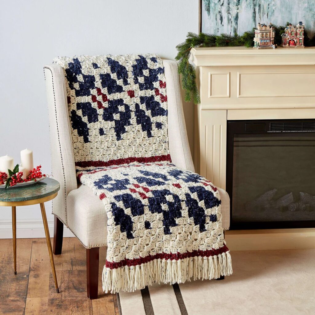 free crochet chunky blanket pattern