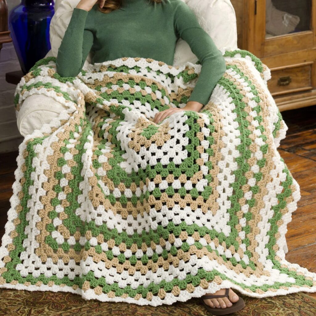 free crochet chunky blanket pattern