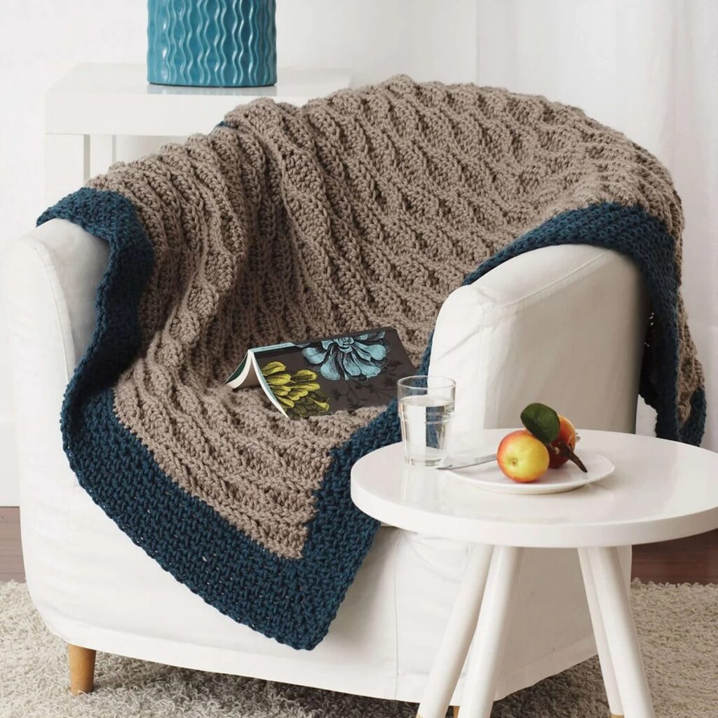 free crochet chunky blanket pattern