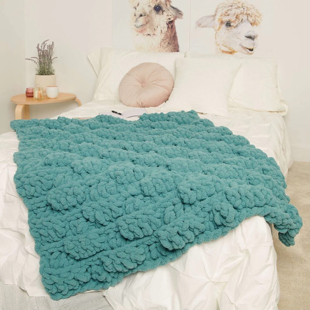 free crochet chunky blanket pattern