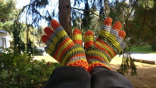 free crochet glove patterns