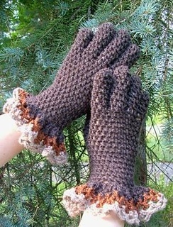 free crochet glove patterns