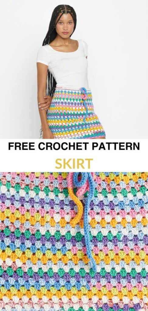 free crochet Skirt pattern Pinterest