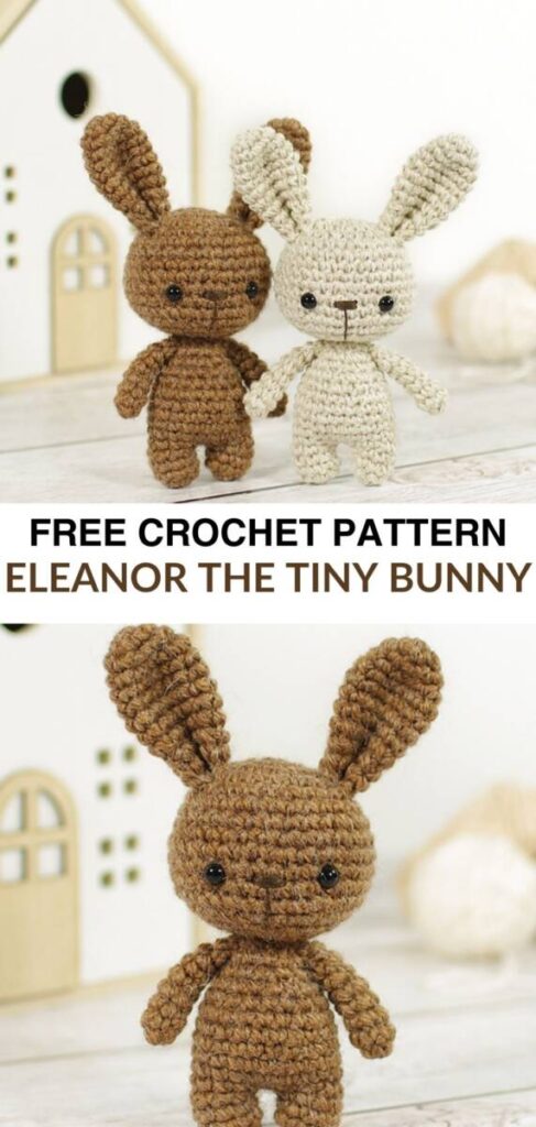 Free Amigurumi Crochet Bunny Patterns Pin