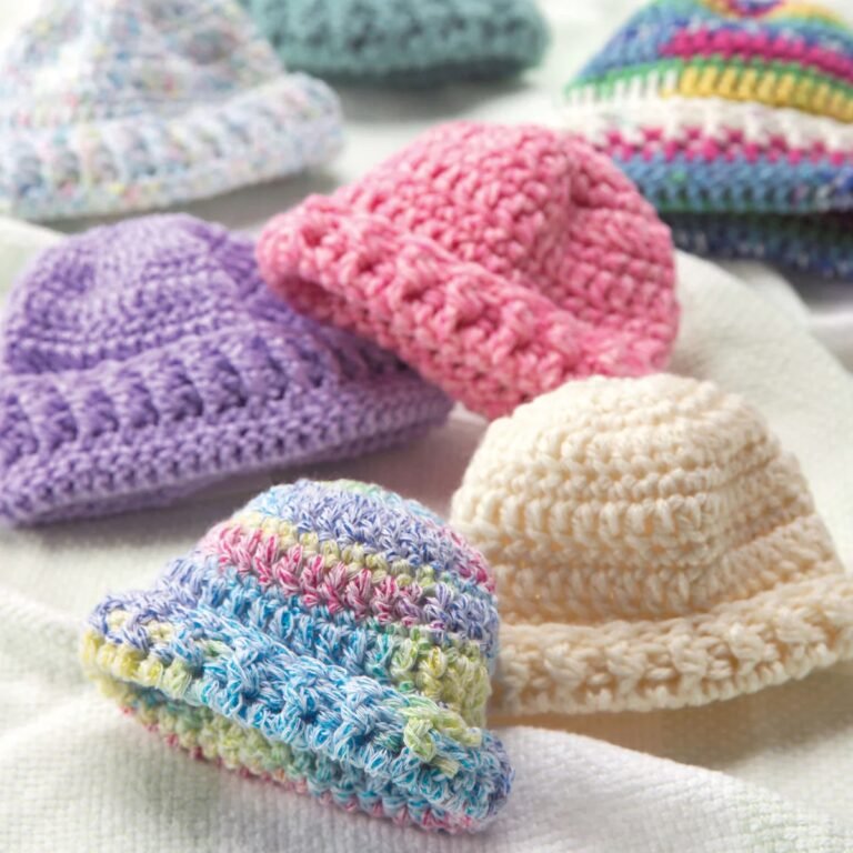35 Free and Easy Crochet Hat Patterns for Beginners | Yarns and Crafts