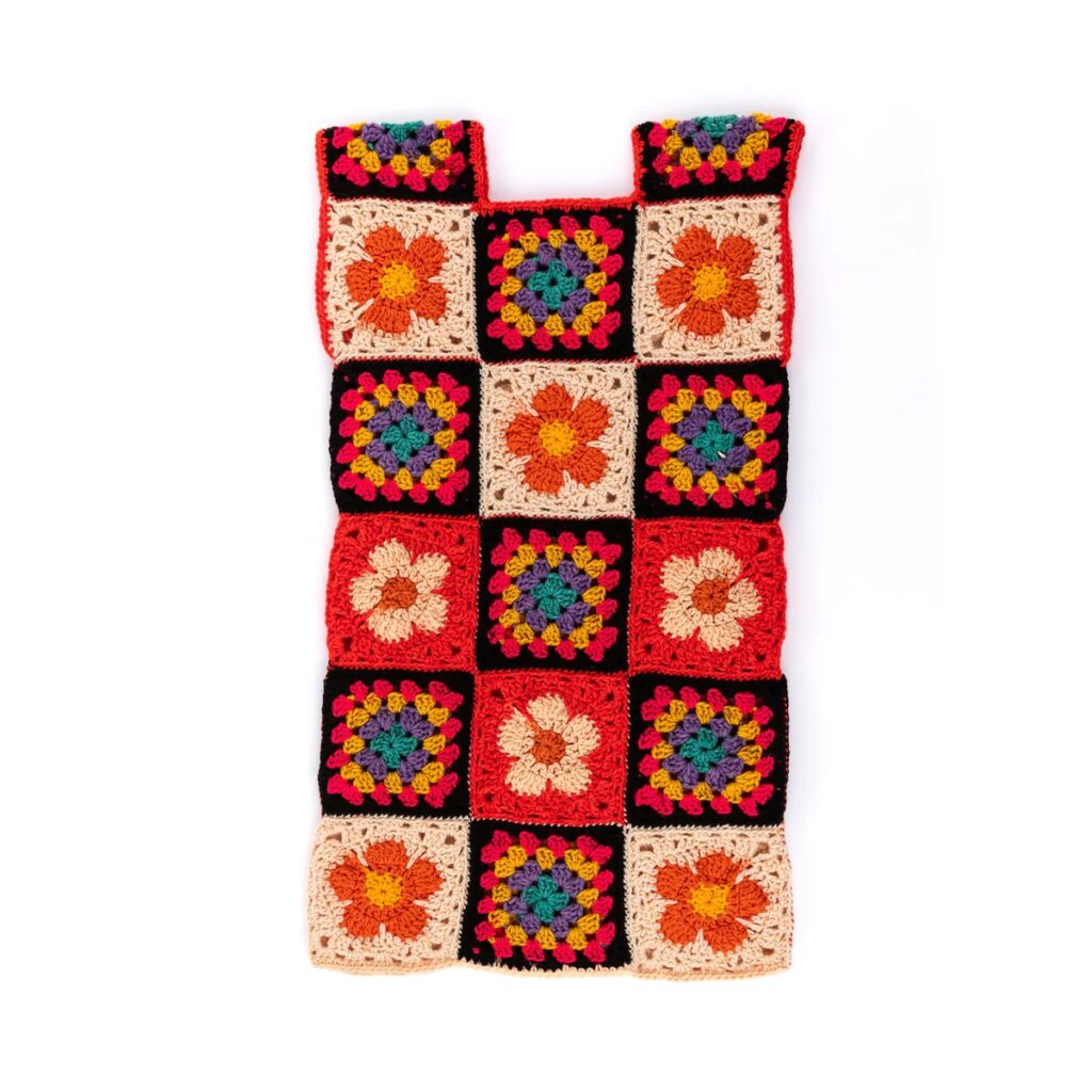 Free Crochet Colorful Flower Patterns