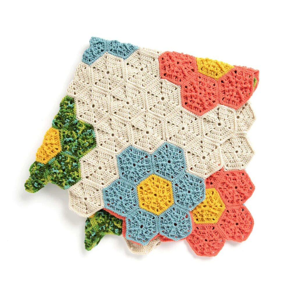 Free Crochet Colorful Flower Patterns