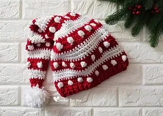 Free crochet Santa hat patterns