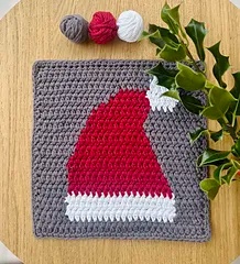 Free crochet Santa hat patterns